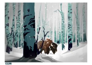 The Lonely Bison